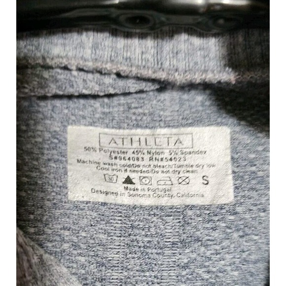 Athleta Women's 1/4 Zip Jacket Grey Lightweight Womens Small - Picture 4 of 7